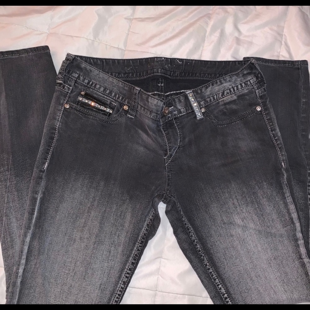 Express grey skinny jeans 12